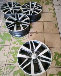 18Inch TOYOTA HILLUX  Magrims 6Holes a Set of Four On Sale.