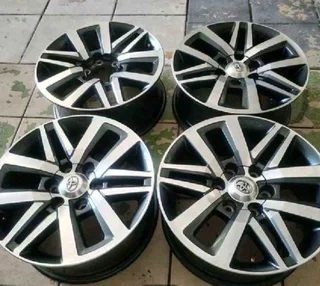 18Inch TOYOTA HILLUX  Magrims 6Holes a Set of Four On Sale.
