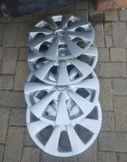 15Inch TOYOTA PROFESSIONAL Wheel Cover Caps a Set of Four On Sale.