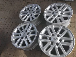 17Inch TOYOTA FORTUNA /HILLUX Magrims 6Holes a Set of Four On Sale.
