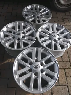 17Inch TOYOTA FORTUNA /HILLUX Magrims 6Holes a Set of Four On Sale.