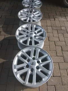 17Inch TOYOTA FORTUNA /HILLUX Magrims 6Holes a Set of Four On Sale.