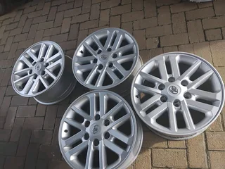 17Inch TOYOTA FORTUNA /HILLUX Magrims 6Holes a Set of Four On Sale.