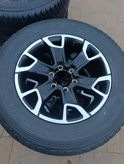 18Inch TOYOTA LEGEND 50 Magrims &amp; DUNLOP GRAND TREK Tyres  265 60R18 A Set of Four On Sale.