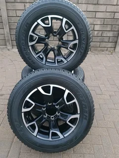 18Inch TOYOTA LEGEND 50 Magrims &amp; DUNLOP GRAND TREK Tyres  265 60R18 A Set of Four On Sale.