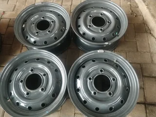 16Inch MAHINDRA Standard Steel Rims 5Holes A Set of Four On Sale .