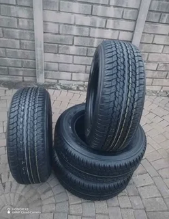 265 60r18 Dunlop Grand Trek Tyres A Set Of Four On Sale.