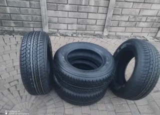 265 60R18 DUNLOP GRAND TREK Tyres A Set Of Four On Sale.