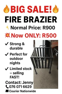 Outdoor Fire Brazziers