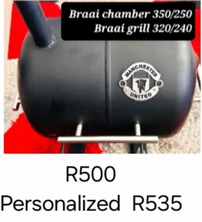 Outdoor braai mini and large