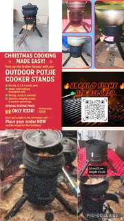 Outdoor Potjie cooker stand