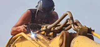 mobile welder and fabricator