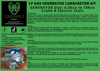 generator gas conversion kit