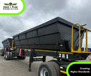 2019 Trailmax 40m3 Side Tipper (#6560 / #6561) - AVAILABLE AT OUR KRUGERSDORP YARD