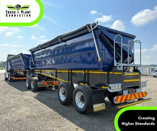 2022 Leader 45m3 Side Tipper (#6349 / #6350) - Available At Our Krugersdorp Yard
