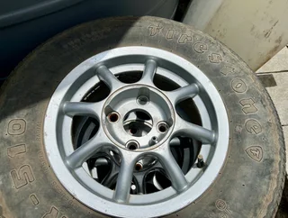 Rims with tyres for sale x 4