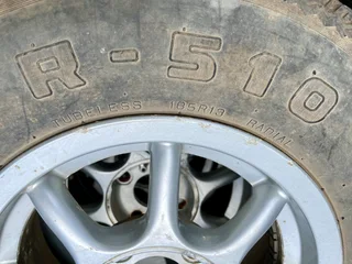 Rims with tyres for sale x 4