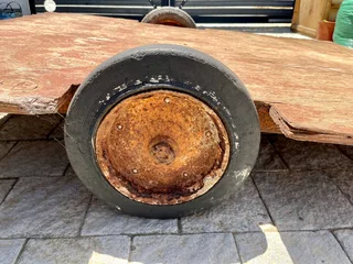 Small flatbed trailer