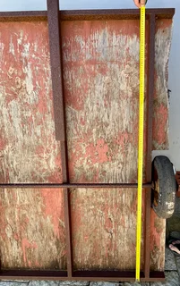 Small flatbed trailer