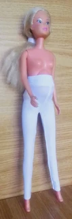 Barbie, Steffi Love Expectant Fashion Dolls Clothes - Top, Stretch Pants, Leather Handbag,  Peak Cap