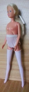 Barbie, Steffi Love Expectant Fashion Dolls Clothes - Pink Maternity Dress, Stockings and Panties