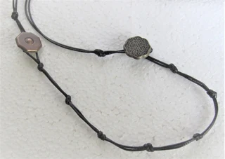 Netted Jasper Gem Stone Necklace