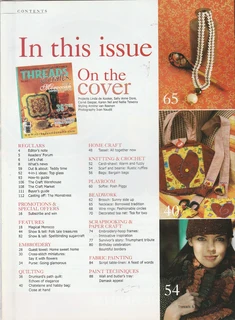 Threads and Crafts - No 63 - Craft Magazine - Crafts