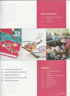 CRAFTWISE - Issue 102 - March/April 2015 - Craft Magazine - Crafts