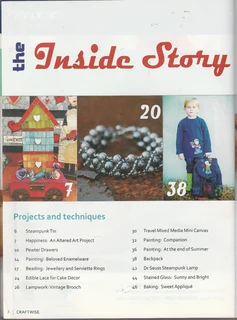 CRAFTWISE - Issue 104 - July/August 2015 - Craft Magazine - Crafts