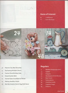 CRAFTWISE - Issue 104 - July/August 2015 - Craft Magazine - Crafts