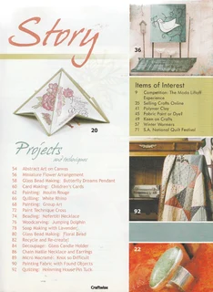 CRAFTWISE - Issue 63 - September/October - Craft Magazine - Crafts