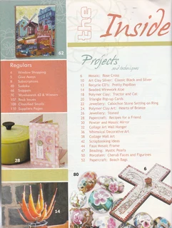 CRAFTWISE - Issue 63 - September/October - Craft Magazine - Crafts