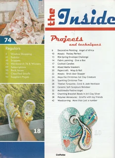 CRAFTWISE - Issue 76 - November/December 2010 - Craft Magazine - Crafts