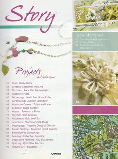 CRAFTWISE - Issue 61 - May June 2008 - Craft Magazine - Crafts