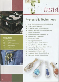 CRAFTWISE - Issue 50 - July/August 2006 - Craft Magazine - Crafts