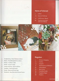 CRAFTWISE - Issue 92 - July/August 2013 - Craft Magazine - Crafts