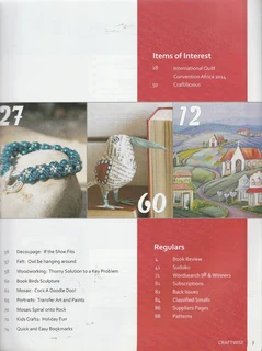 CRAFTWISE - Issue 98 - July/August 2014 - Craft Magazine - Crafts