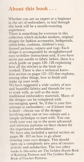 The Golden Hands - Book of Embroidery Designs - Crafts