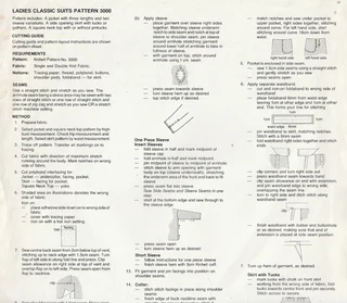 KNITWIT Pattern 3000 - Classic Suits - Sewing Pattern - Crafts