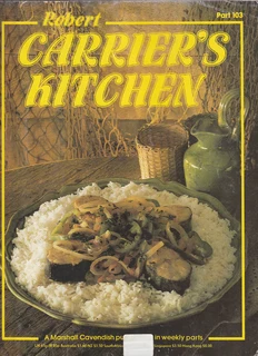 Robert Carrier's Kitchen - Part 103 - Recipe Cookbook