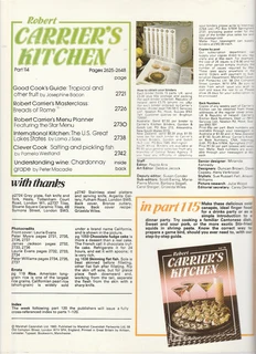 Robert Carrier&#39;s Kitchen - Part 114 - Recipe Cookbook
