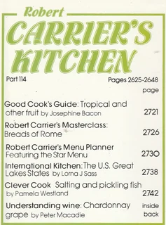 Robert Carrier&#39;s Kitchen - Part 114 - Recipe Cookbook
