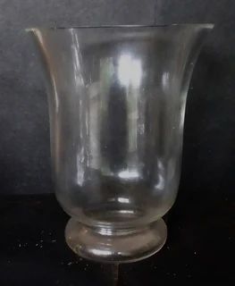Vintage - Flair Topped Thick Glass Vase