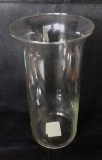 Vintage Cylinder Flair Topped Vase