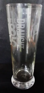 2 x 500ml Castle Draught Glasses - Collectable