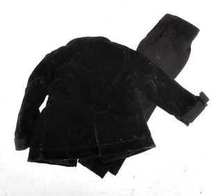 Ken Barbie Male Fashion Dolls Clothes - Lined Velvet Jacket, Waistcoat, Cotton Shirt , Long Pants