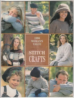 Woman's Value Stitch Craft - 1996 - Knitting and Craft Magazine - Crafts