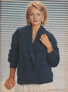 Knitting Value - April 1986 - Hand and Machine Knitting Patterns - Crafts