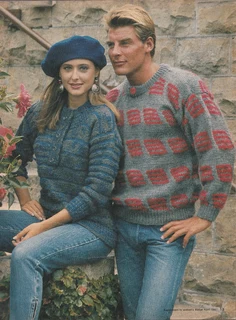 Knitting Value - April 1986 - Hand and Machine Knitting Patterns - Crafts