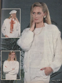 Knitting Value - April 1986 - Hand and Machine Knitting Patterns - Crafts